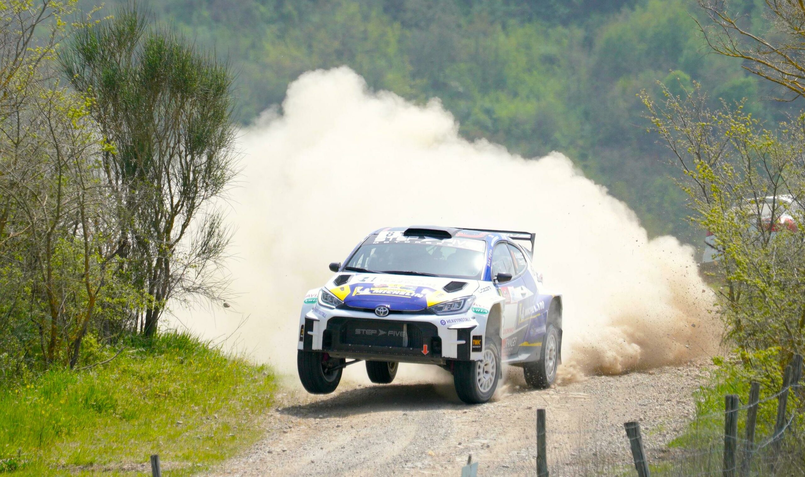 Cirt Heikkila Su Toyota Gommata Michelin Passa Al Comando Del Rally