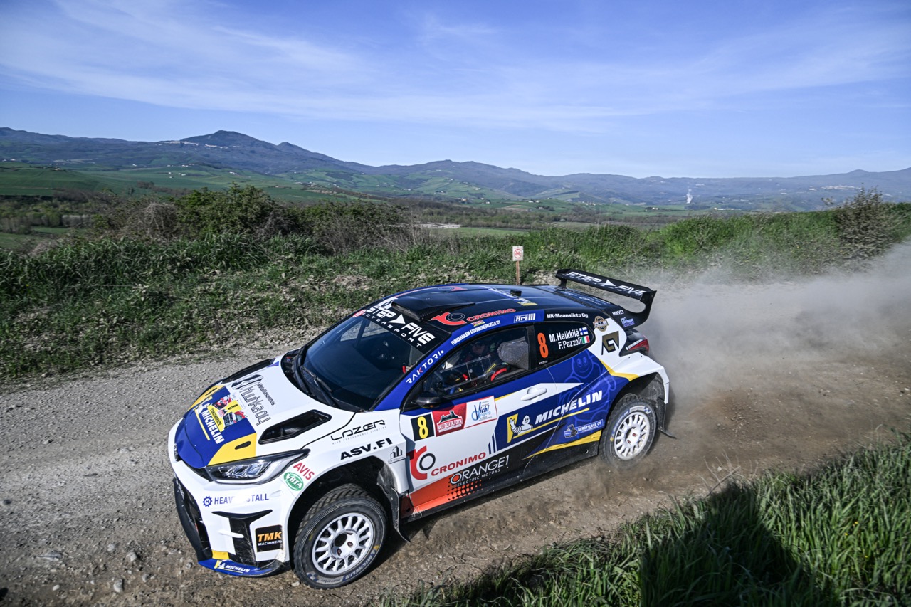 CIRT Al Rally Della Val D Orcia Mikko Heikkila E Francesco Pezzoli Su