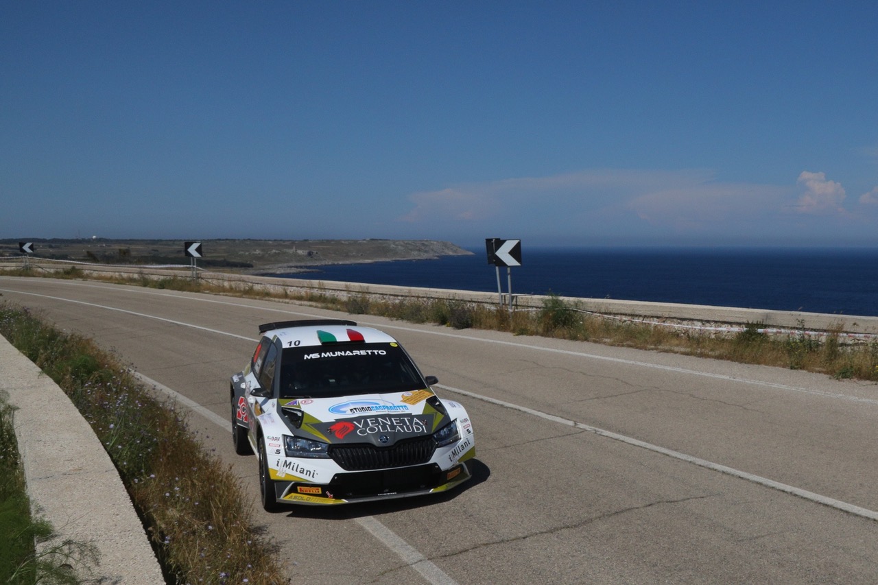 MS Munaretto al Rally Terra Sarda con Andriolo e Corda Rally Time