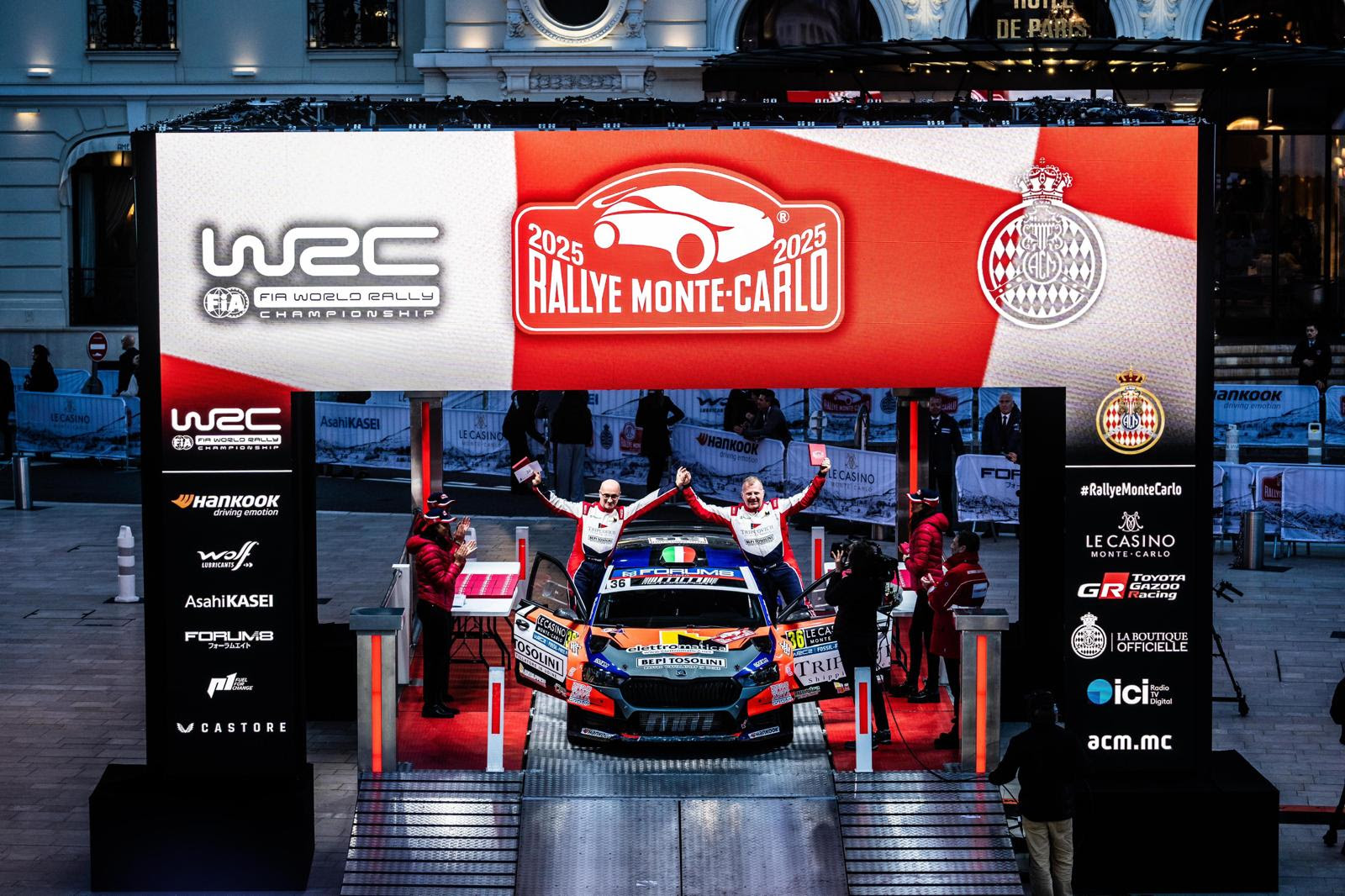 MM Motorsport con Flavio Brega e Marco Zegna in evidenza al Rallye Monte-Carlo