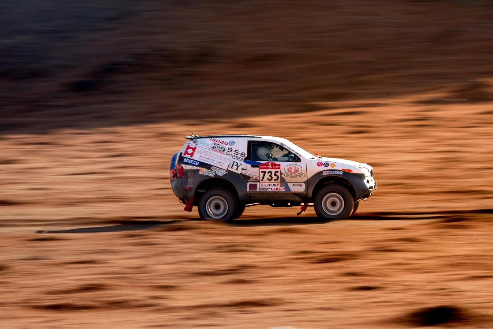 La Squadra Corse Angelo Caffi al traguardo della Dakar 2025