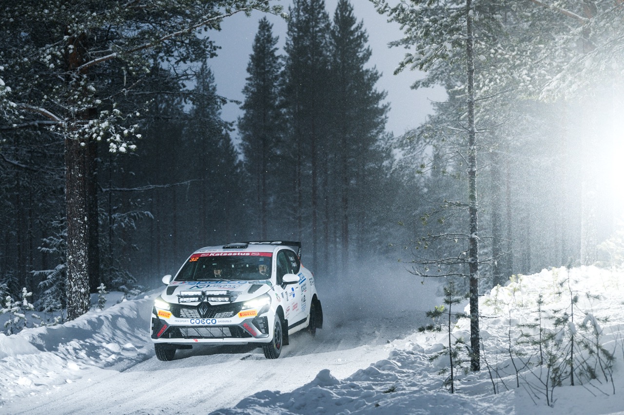 Valentino Ledda in crescita all’Arctic Lapland Rally: “Sto accumulando esperienza, lavorerò sulla velocità sulla neve”