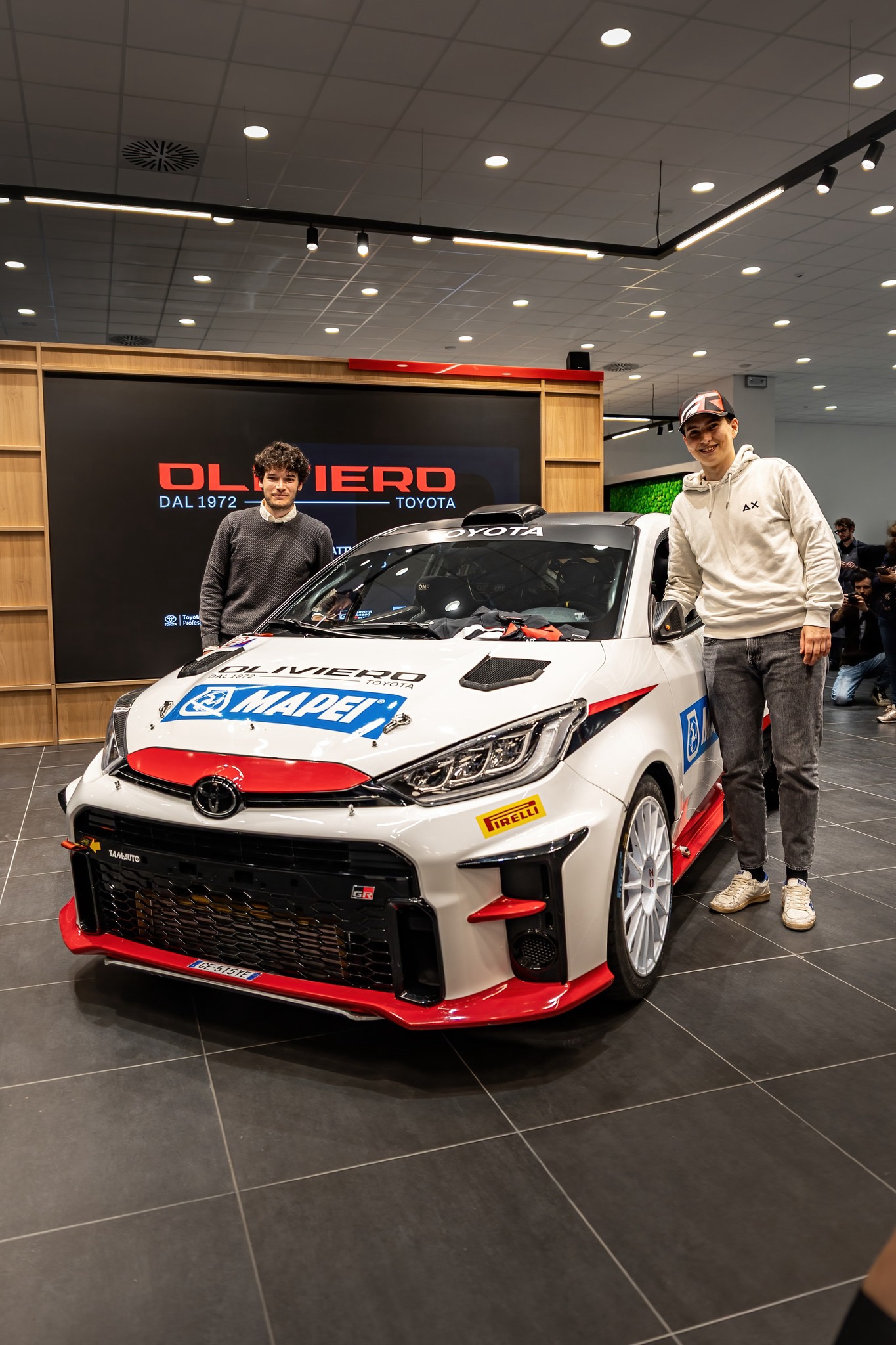 Mattia Zanin ed Elia De Guio pronti alla GR Yaris Rally Cup 2025